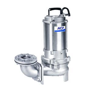 Máy bơm chìm hút nước thải inox đúc 316 HCP 80SFU27.5 10HP