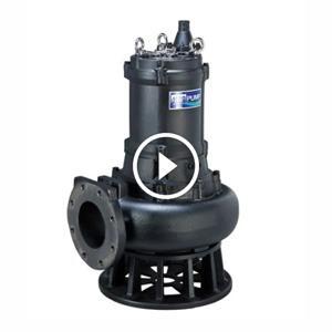Máy bơm chìm hút nước thải rác gang đúc HCP 100(150)AFE47.5 10HP