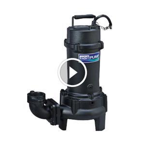 Máy bơm chìm hút nước thải rác gang đúc HCP 100AFU45.5 7 1/2HP
