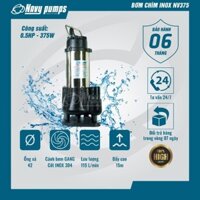 Máy bơm chìm inox NV375 công suất 0,5HP | Máy bơm nước Navy máy mới