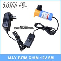 Máy bơm chìm mini 12V 5M
