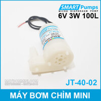 Máy bơm chìm mini 2.5V 6V 3W 100L Smartpumps JT-40-02