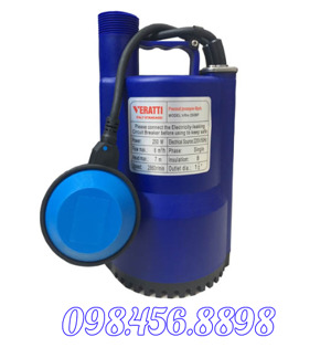 Máy bơm chìm nhựa có phao Veratti VRm 150B 150W