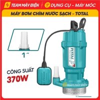 Máy bơm chìm nước sạch 370W Total TWP63706 bơm chìm có phao, motor dây đồng, chiều cao bơm lên đến 17m - Team Máy Điện