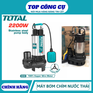 Máy bơm chìm nước sạch Total TWP722001 - 2200W