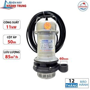 Máy bơm chìm nước thải Daphovina 15 hp áp cao