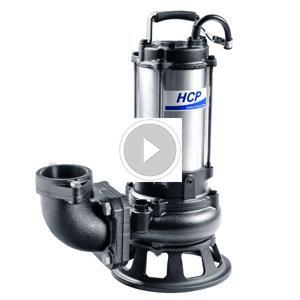 Máy bơm chìm nước thải HCP FN-33P 3HP 220V, không phao