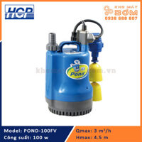 Máy bơm chìm nước thải HCP Model POND-100FV (100w) phao đứng