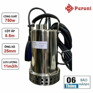 Máy bơm chìm nước thải inox Peroni PR75054R - 0.75kW