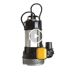 Máy bơm chìm nước thải NTP HSM280-1.75 265T 1HP có phao