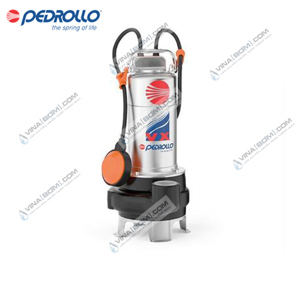 Máy bơm chìm nước thải Pedrollo VXm 10/50-N - 1HP