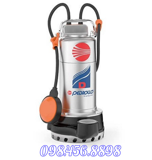 Máy bơm chìm nước thải Pedrollo Dm 10-N - 1HP