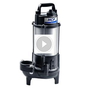Máy bơm chìm nước thải rác HCP F-31U - 1HP (không phao)