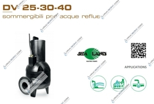 Máy bơm chìm nước thải Sealand DV 30/750T2