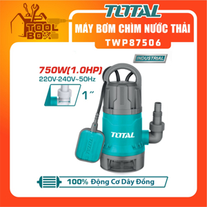 Máy bơm chìm nước thải Total TWP87506