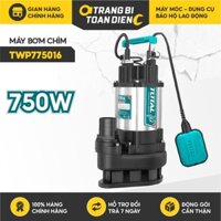 Máy bơm chìm nước thải TOTAL công suất 750W  2200W vỏ bơm thép không gỉ, mô tơ dây đồng, Máy bơm nước