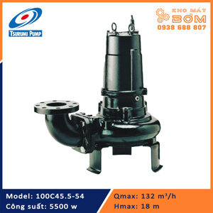 Máy bơm chìm nước thải Tsurumi 100C45.5 7.5HP