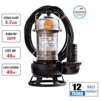 Máy bơm chìm nước thải Daphovina 1, 3 Pha 5HP (3.7kW)