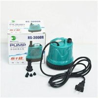 Máy bơm chìm RS-3000R bơm hút cặn đáy, bơm chìm bể cá cảnh, hồ cá