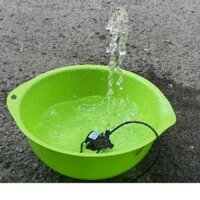 Máy bơm chìm trục sứ, không chổi than 12VDC XHC4 - dùng để tản nhiệt cho máy tiện, máy khoan cắt tường, máy CNC