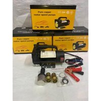 Máy Bơm Dầu 12v 24v 220v Phụ Kiện Nam Việt - Bơm Hút  Nhiên Liệu Mini, Motor Lõi Đồng Lưu Lượng 45 lít/ phút 200w