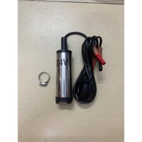 Máy Bơm Dầu Can 12v 24v, Bơm Chìm Hút Dầu ,Nhiên Liệu, Bơm Nước Mini, Motor Lõi Đồng Lưu Lượng 12-15 lít/phút