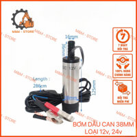 Máy Bơm Dầu Can 12v 24v, Bơm Hút Dầu Nhiên Liệu Nước Mini, Motor Lõi Đồng, Lưu Lượng 15 lít/phút M&M - STORE