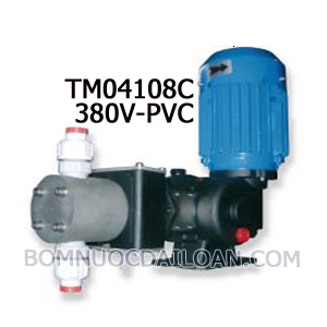 Máy bơm định lượng cơ khí Injecta kiểu màng TM04108C 370W (PVC)