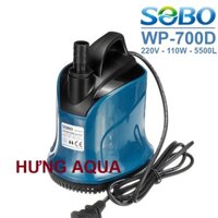 Máy Bơm hồ cá - bơm chìm bể cá, hòn non bộ 360 độ WP-500D, WP-700D/ WP-7500B (mẫu mới nhất) công suất lớn