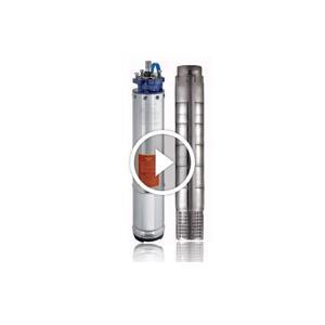 Máy bơm hỏa tiễn 4 inch Coverco NPS4 SN 408/18 4HP (cánh nhựa)