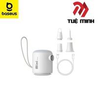 Máy Bơm Hơi – Hút Chân Không Mini Cầm Tay Baseus PocketGo Portable Air Pump 230L/min Pin 1600mah Tích Hợp Đèn