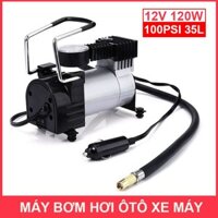 Máy Bơm Hơi Mini Dành Cho Xe Máy, Ô Tô12V,Bơm Nén Khí Mini