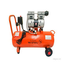 Máy bơm hơi mini không dầu 1HP WING TW-OF750-35L, Bình chứa 35L