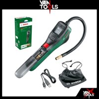 Máy bơm hơi ô tô dùng pin Bosch EasyPump 0603947080, Máy bơm cầm tay mini không dây cho xe máy oto