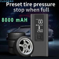 máy bơm hơi pin sạc cầm tay ,bơm xe máy ,ô tô. kiêm sạc dự phòng dung lượng cao full phụ kiện