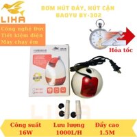 Máy Bơm Hút Cặn Baoyu BY-302 (16W-1000L/H-1.5M) - Bơm Hút Đáy Hồ Cá