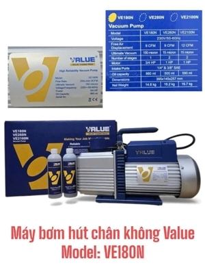 Máy bơm hút chân không Value VE180N