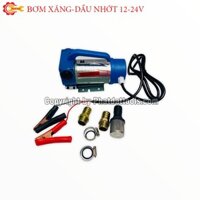 Máy bơm hút nhiên liệu xăng, dầu 12V-24V