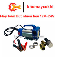 Máy bơm hút nhiên liệu xăng, dầu 12V - 24V - 220V - Bảo hành 6 tháng