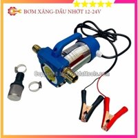 Máy Bơm Hút Nhiên Liệu Xăng Dầu 12V-24V-220V - Bảo Hành 6 Tháng