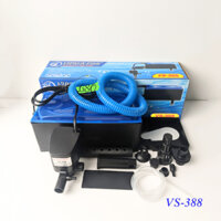 Máy bơm kèm hộp lọc VIPSUN VS388 công suất 25w - máy lọc nước cho hồ cá - TẶNG kèm bông lọc