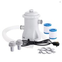 Máy Bơm Lọc Nước Hồ Bơi 330 GPH Kèm 2 Đầu Lọc Chuyên Dụng Chất Lượng Cao