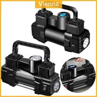 Máy bơm lốp ô tô 12V 150PSI Xi lanh kép Máy bơm không khí điện ô tô Máy nén khí Mini
