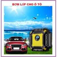 Máy Bơm Lốp Ô tô Cao Cấp Đa Năng Tự Ngắt, Máy bơm lốp oto xe hơi Công Suất Lớn, Đồng Hồ LED Tự Ngắt