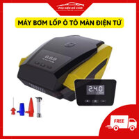 Máy bơm lốp ô tô màn hình điện tử led tự ngắt Portable Air Compressor