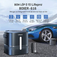 Máy bơm lốp ô tô thông minh Lifepro BOXER-616