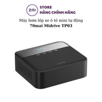 Máy bơm lốp ô tô xe hơi mini tự động Xiaomi 70mai Midrive TP03 - Bảo hành 6 tháng