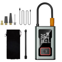 Máy bơm lốp ô tô, xe máy kiêm sạc dự phòng điện thoại