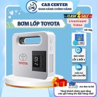 Máy bơm lốp toyota tự ngắt Carcenter màn hình điện tử LCD bơm siêu nhanh phù hợp với mọi dòng xe bảo hành 12 tháng