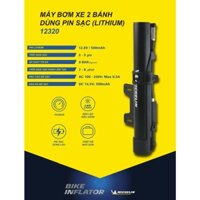 Máy Bơm Lốp Xe Máy Khẩn Cấp Michelin 12320 - Hàng Chính Hãng